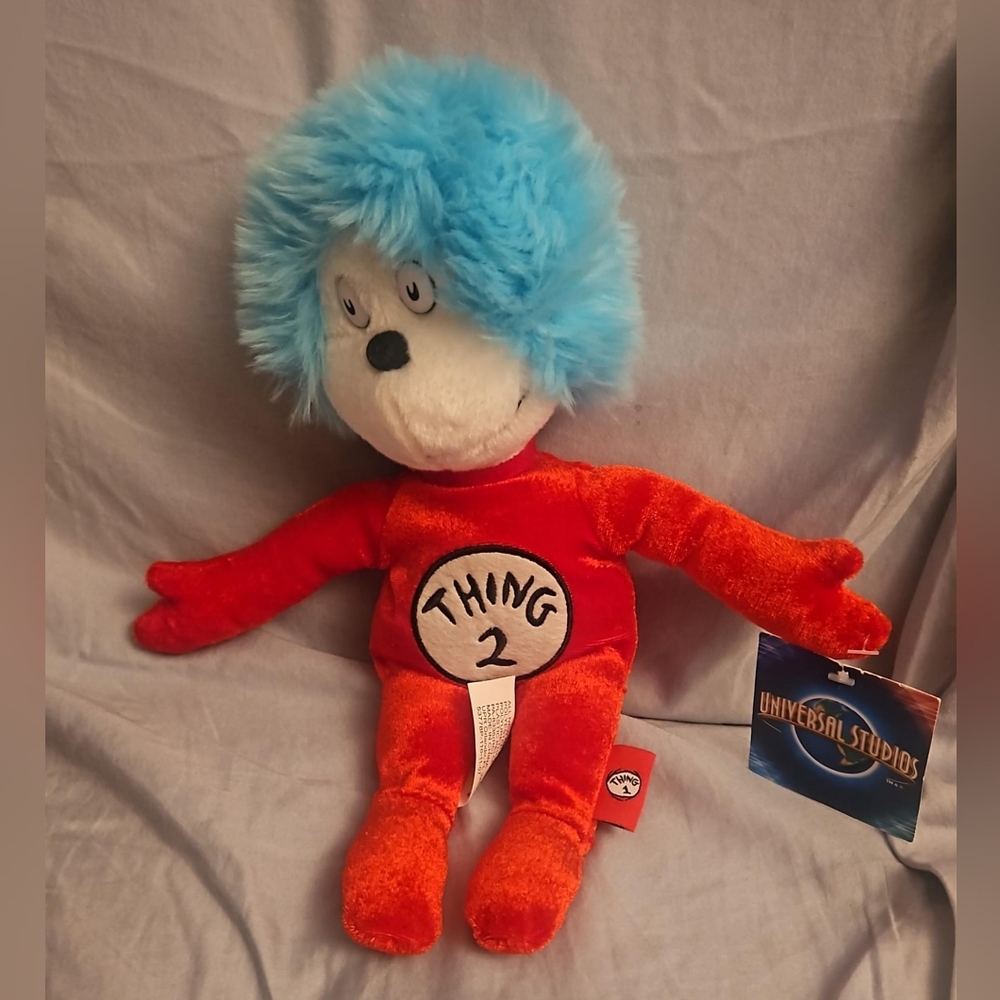 Universal Studios Dr. Suess THING 2 10" Plush NWT